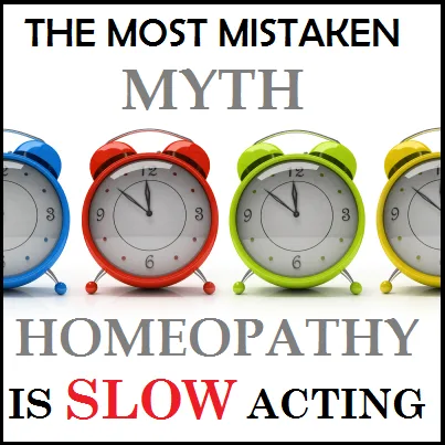 Homeopathy myth poster — original website material