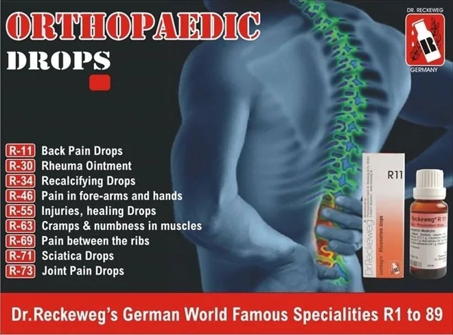Homoeopathic Drops poster — historical product artwork