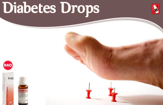 Diabetes Drops artwork — historical product artwork