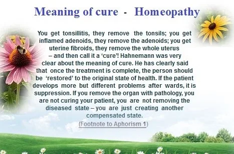 Meaning of cure illustrated article — original website material