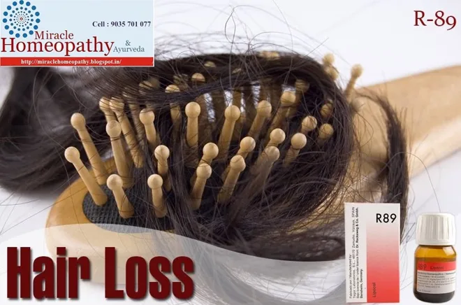 Hair-loss artwork — historical product artwork